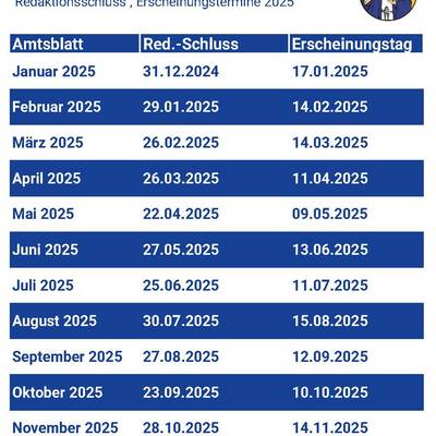 amtsblatt et und rs 2025 2 © Detlef Walloch